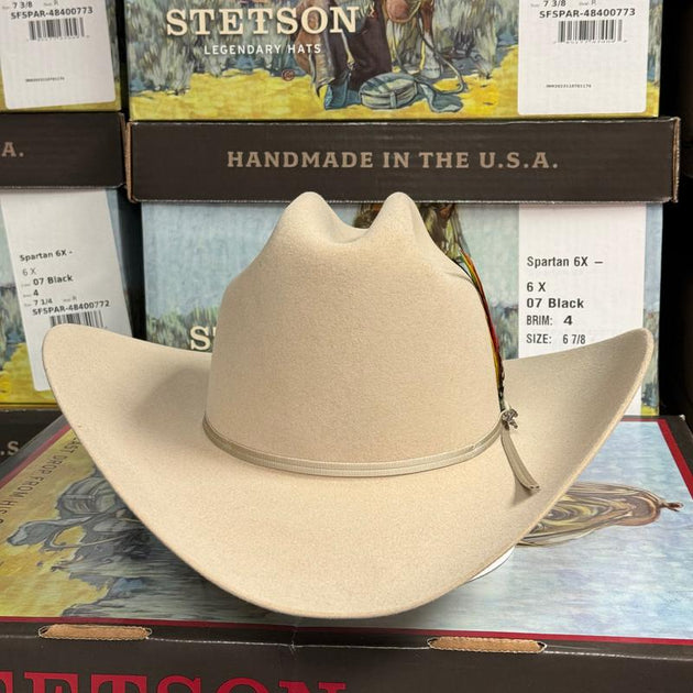 Stetson Spartan 6X Silverbelly Felt Hat (Copa Chica) – The Little
