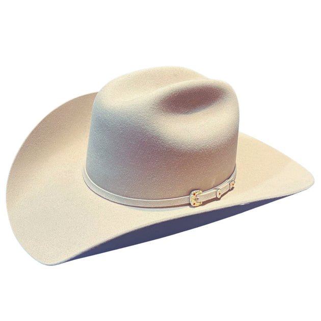 SERRATELLI PALO ALTO 6X FELT COWBOY HAT WHITE – The Little Ranch