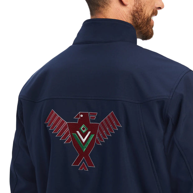 Ariat® Men's Thunderbird Team Softshell Ebony Jacket 10042114