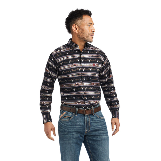 ARIAT WOODS FITTED EIFFEL TOWER - MENS SHIRT - 10042263