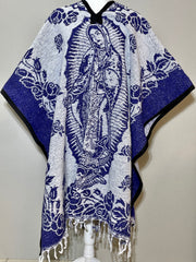 GABAN VIRGEN DE GUADALUPE MORADO Virgen de Guadalupe Poncho Sarape Gaban, Guadalupe Sarape