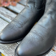 Men`s Los Altos Boots H65 Round Toe Grisly - Black