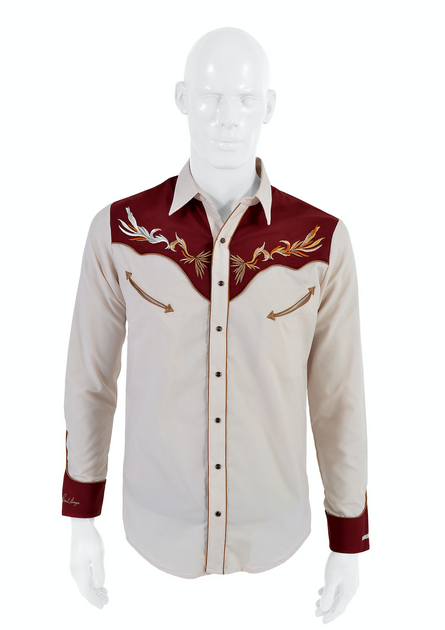 RANGERS CHARRO STYLE SHIRT VINO 027CA01 – The Little Ranch