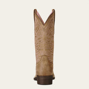 ARIAT WOMEN'S ROUND UP REMUDA WESTERN BOOTS - BROAD SQUARE TOE
