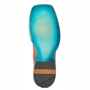 10042423 Ariat Women's Frontier Tilly Western Square Toe Boot - Rodeo Tan