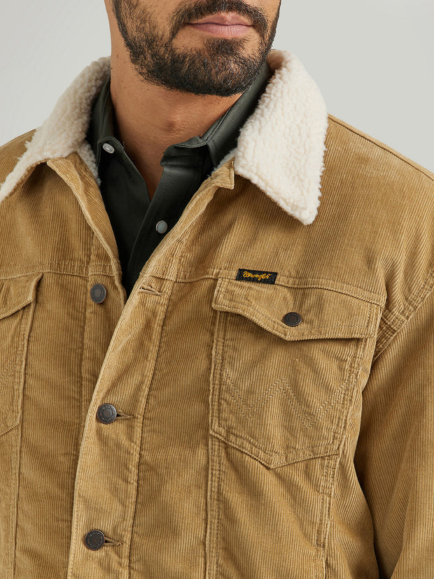 Wrangler® Cowboy Cut® Sherpa Lined Corduroy Jacket