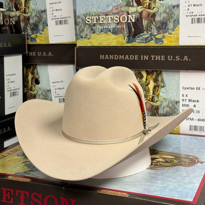 Stetson Spartan 6X Silverbelly Felt Hat (Copa Chica) – The Little