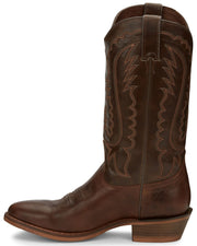 NOCONA MEN'S JACKPOT BROWN WESTERN BOOTS - ROUND TOE