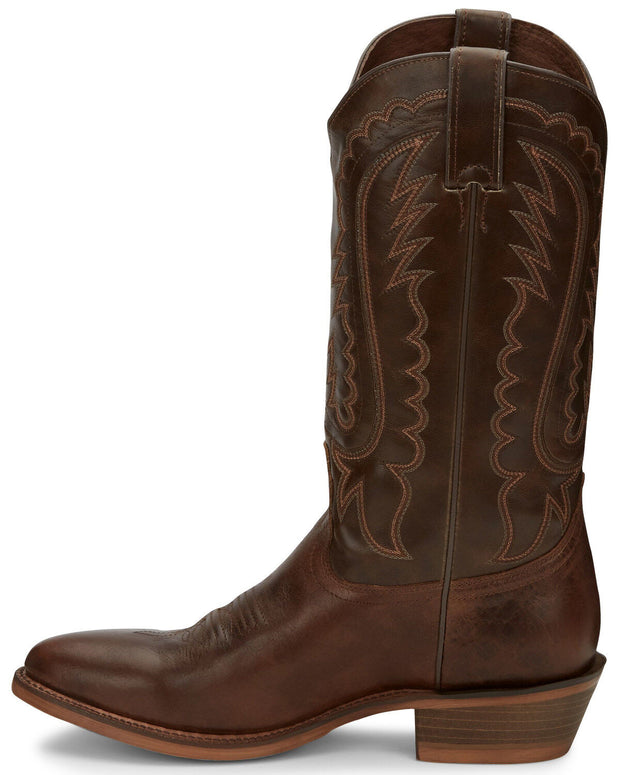 NOCONA MEN'S JACKPOT BROWN WESTERN BOOTS - ROUND TOE