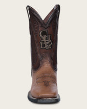 Cuadra Mens Western Rodeo Honey Ostrich Boot