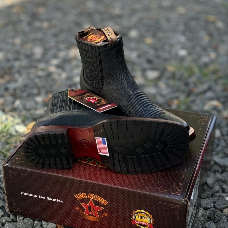 BOTIN LOS ALTOS BOOTS 82TB BLACK – The Little Ranch