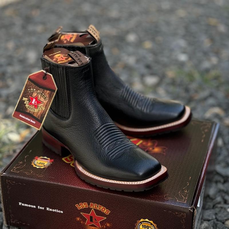 BOTIN LOS ALTOS BOOTS 82TB BLACK – The Little Ranch