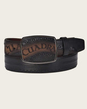 CUADRA Men's Hand-Painted Leather Western Belt BC244