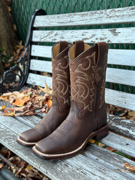 Los Altos Mens Boots Leather Boots Handcrafted Walnut – The  display picture 2