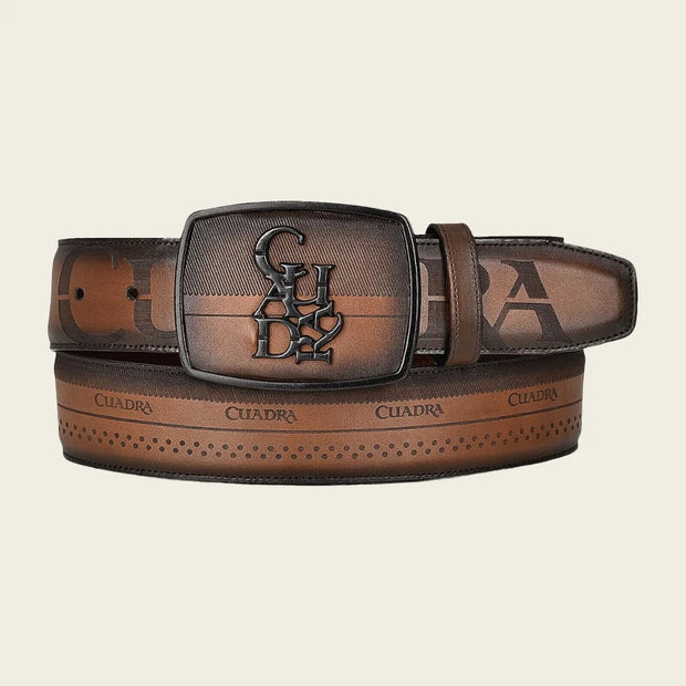 Cuadra Mens Genuine Leather Belt BC314