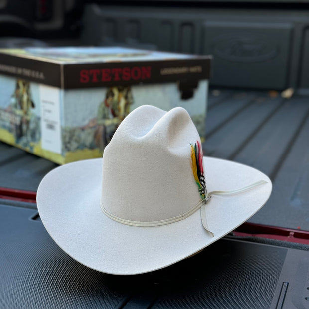 Stetson Rancher 6X Silver Grey Felt Hat