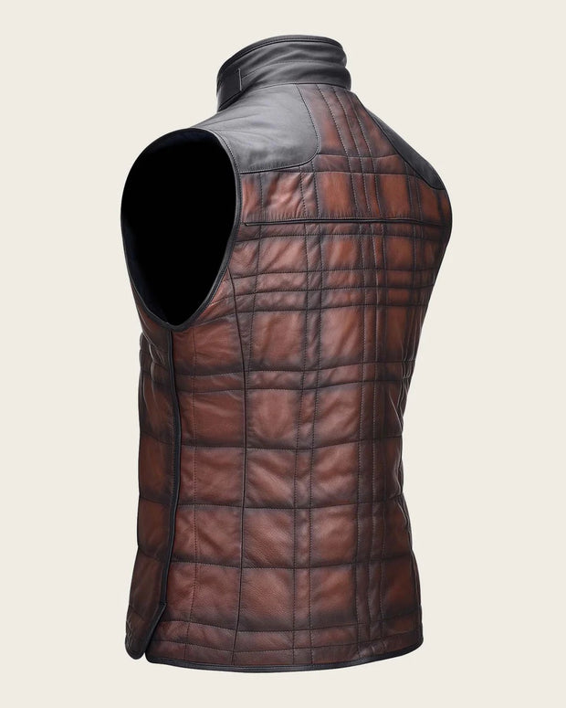 CUADRA Ovine Brown Leather Reversible