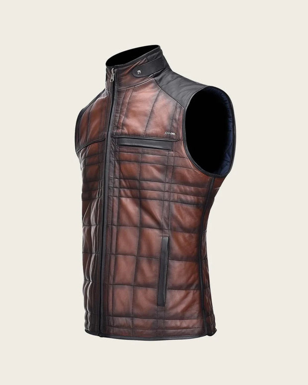 CUADRA Ovine Brown Leather Reversible