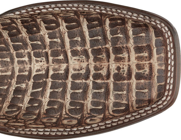 TONY LAMA MITCHAM PEANUT HORNBACK CAIMAN - BOOT MENS WESTERN - TL5259