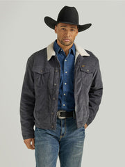 Wrangler® Cowboy Cut® Sherpa Lined Rustic Stone Jacket