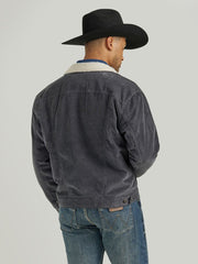 Wrangler® Cowboy Cut® Sherpa Lined Rustic Stone Jacket