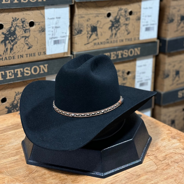 Stetson 6X Promo Blk #1 Size 7