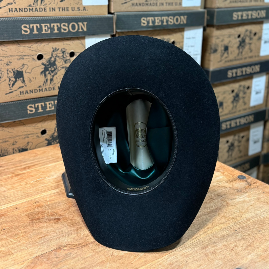 Stetson 6X Promo Blk #10 Size 7-1/4 – The Little Ranch