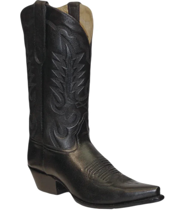 Star Boots Mens 13" Black Cowboy Boot