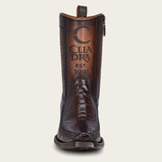 Cuadra Mens Genuine Urban brown ostrich leg boot 1J2KPT CU631