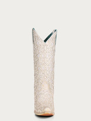 CORRAL C4050 LADIES WHITE GLITTER BOOT