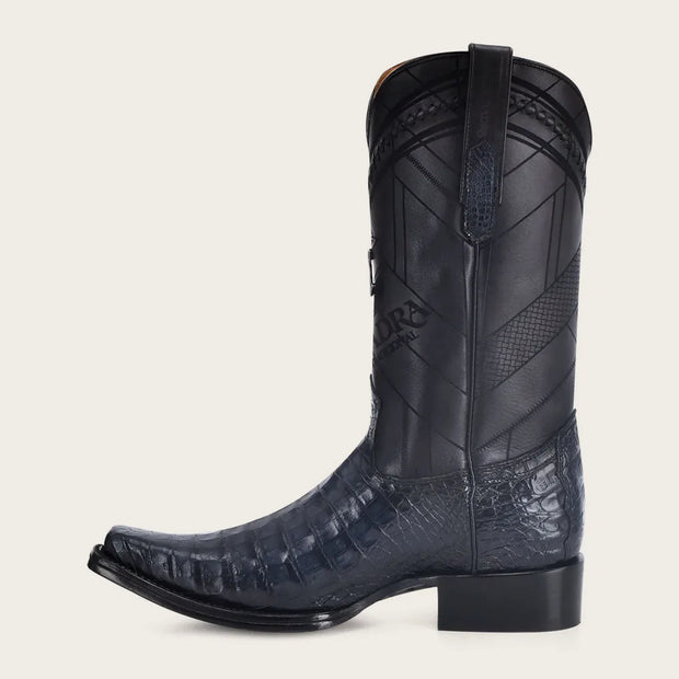 Western blue exotic boot 1B2FFY