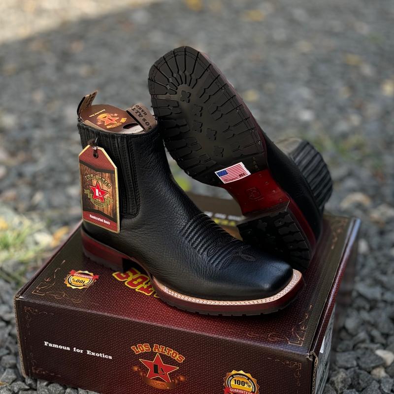 BOTIN LOS ALTOS BOOTS 82TB BLACK – The Little Ranch