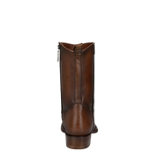 Cuadra Mens Caiman Leather Brown Western Boots CU698