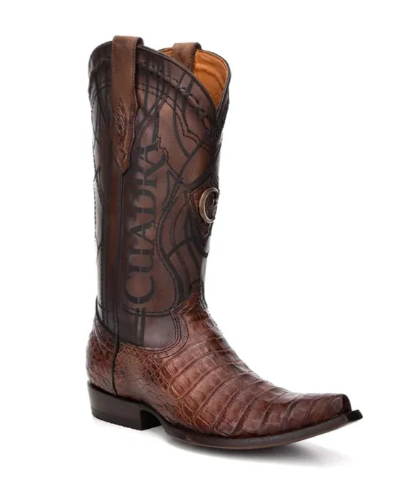 Cuadra Mens Genuine Fuscus Belly Boots Satro Honey