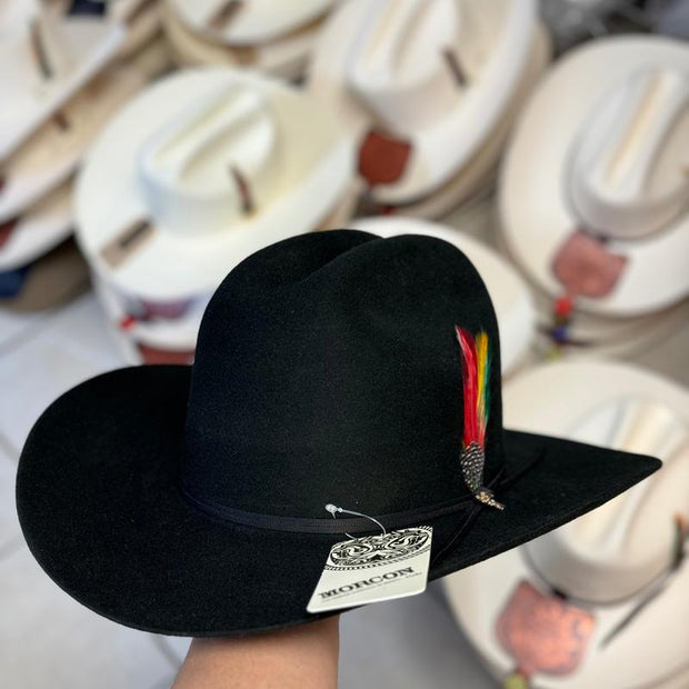 Morcon 20X Sinaloa Felt Cowboy Hat Black