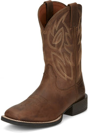 Justin Men's Canter Dusky Brown Square Toe Boots SE7510