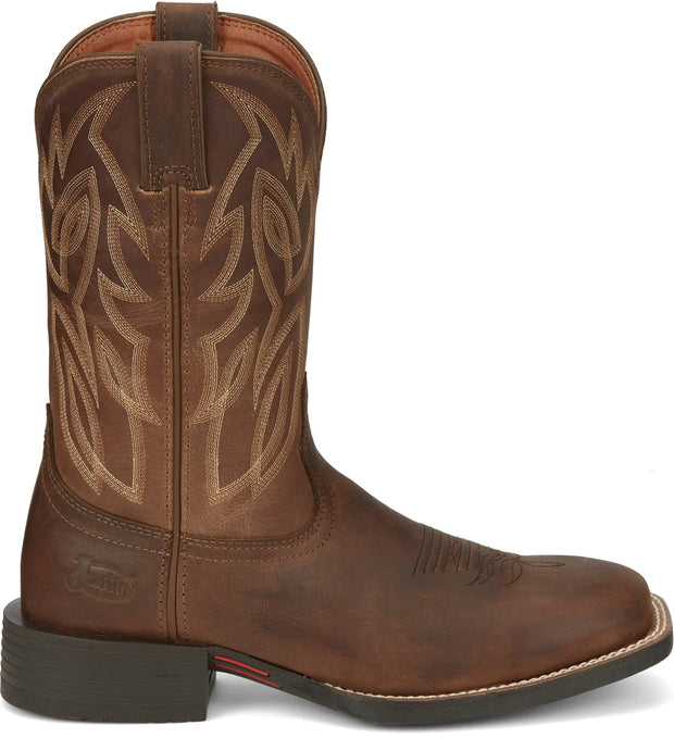 Justin Men's Canter Dusky Brown Square Toe Boots SE7510