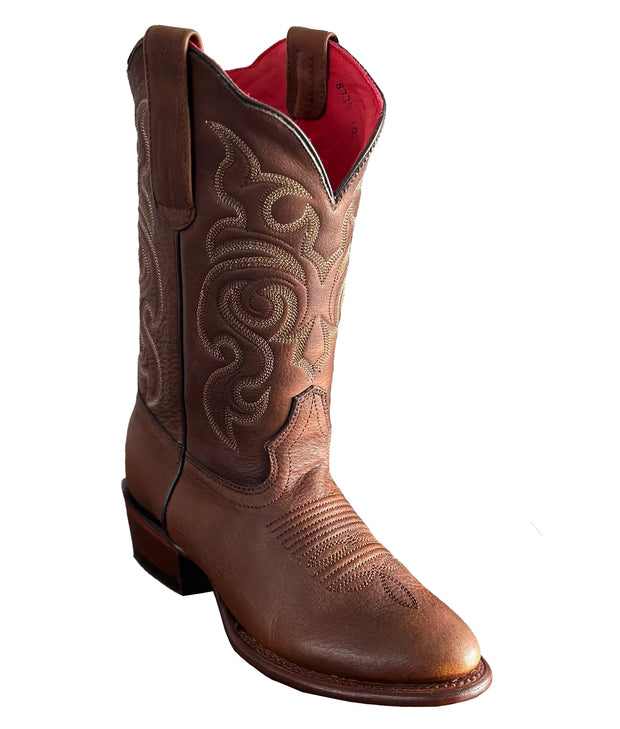 Los Altos Boots Womens Walnut 35 Round Toe