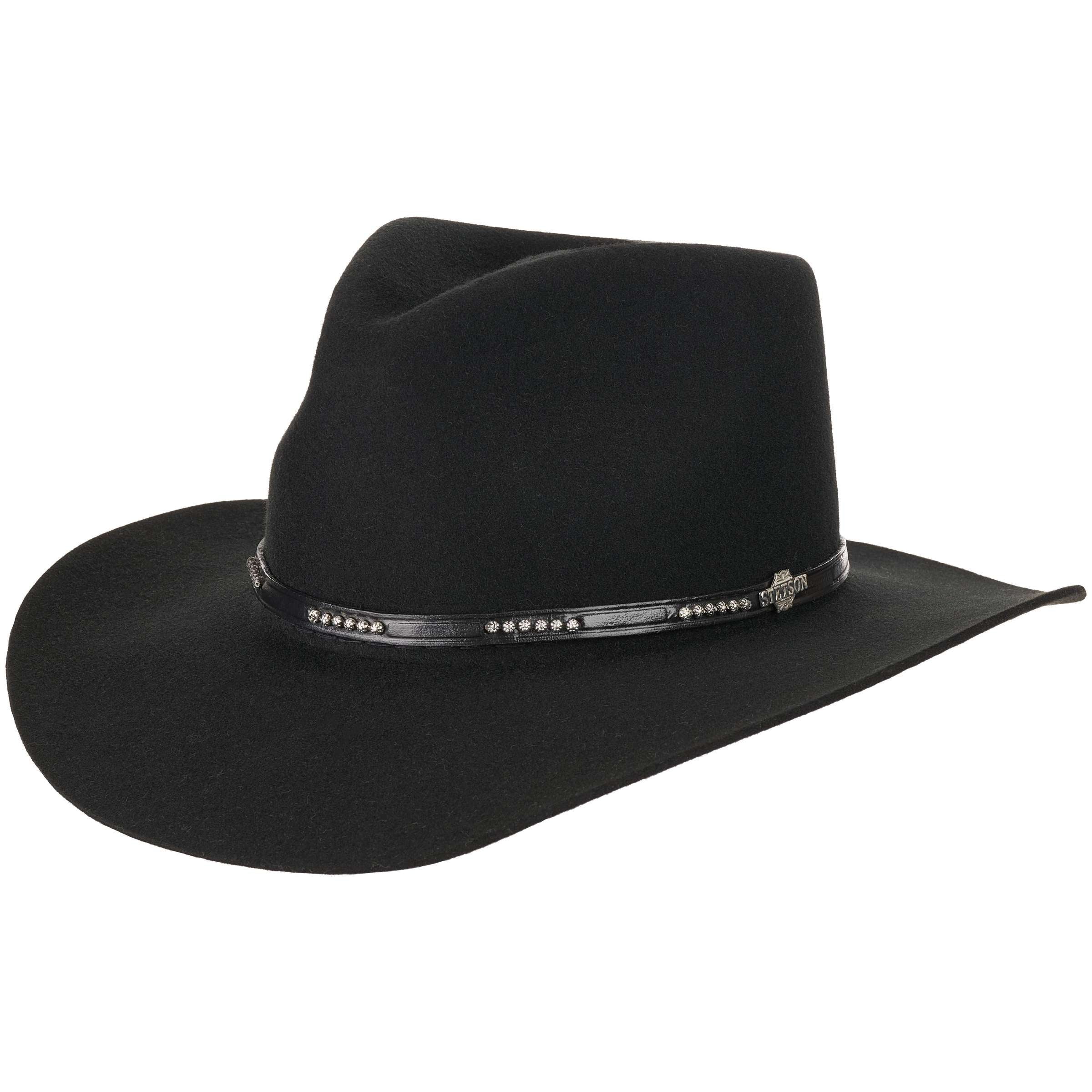 Stetson San Angelo 16 Llano 4X Felt Hat Black – The Little Ranch