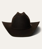 Stetson Men's 4X Corral Chocolate Wool Felt