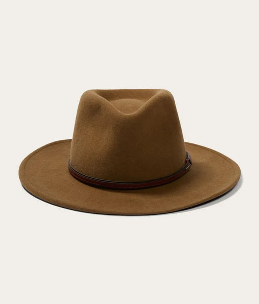 STETSON CRUSHABLE ウールハット Lサイズ ブラウン Stetson Men's Bozeman Wool Felt Crushable Brown – The Little Ranch