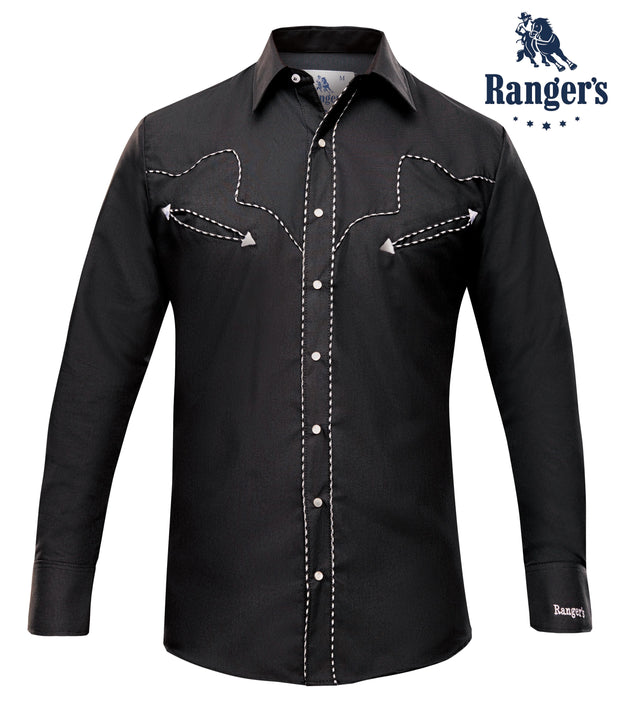 Camisa Vaquera Marca Ranger's 010CA01 Black