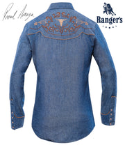 Rafael Amaya Western Style Shirt 052CA01 Mezclilla / DENIM SHIRT