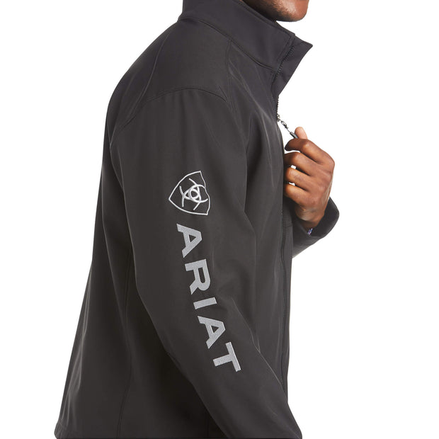 Ariat® Men's Logo 2.0 Black Softshell Jacket 10023322