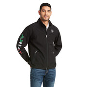 Ariat Men’s New Team Softshell Mexico Water Resistant Jacket, 10031424