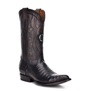 CUADRA MENS 2C1NFY Fuscus Belly Traditional Western Cowboy Boots Black