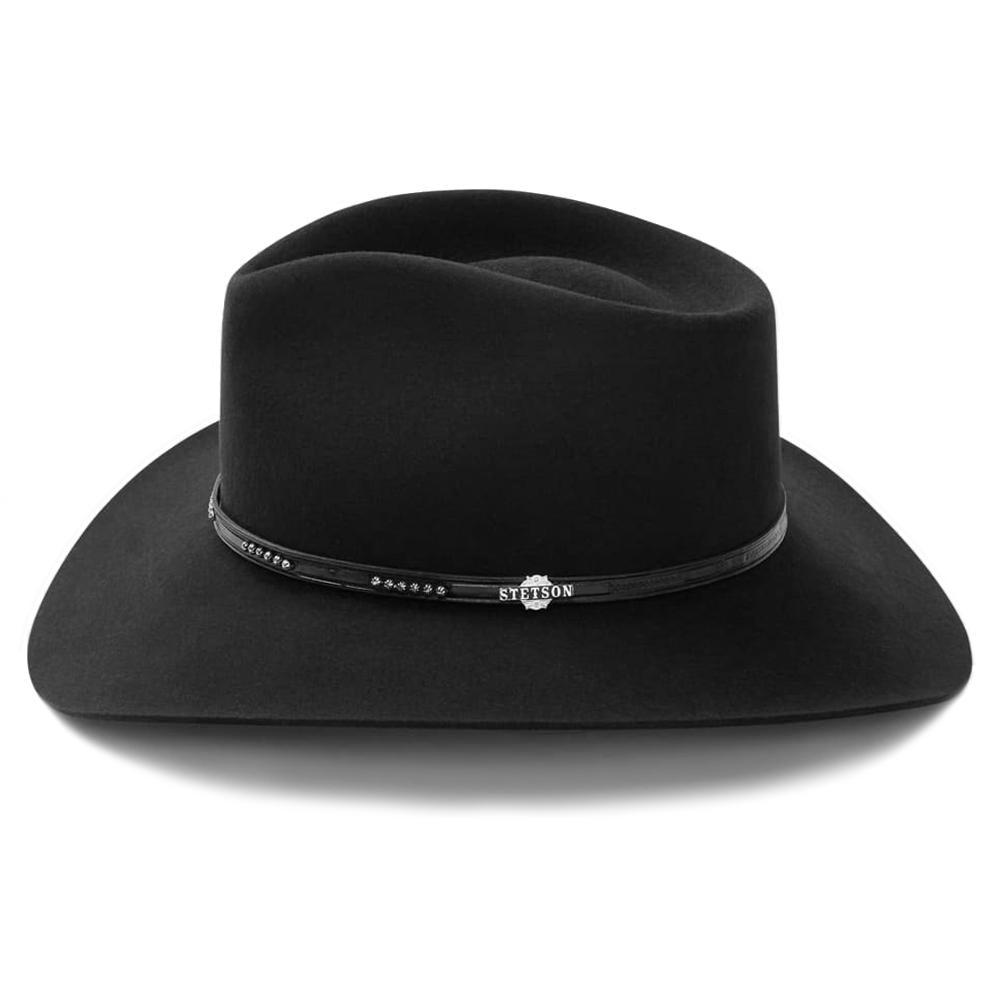Stetson Llano 4X Wool Felt Black The Little Ranch