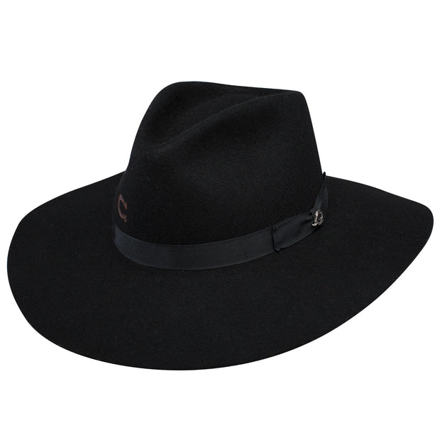 Charlie 1 Horse Women's Hat Black Highway Felt Hat