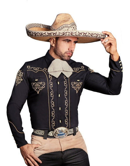 White Charro Long Sleeve Shirt 125389 main image 0