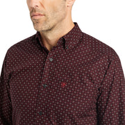 ARIAT WESSON FITTED RIO RED - MENS SHIRT - 10042262